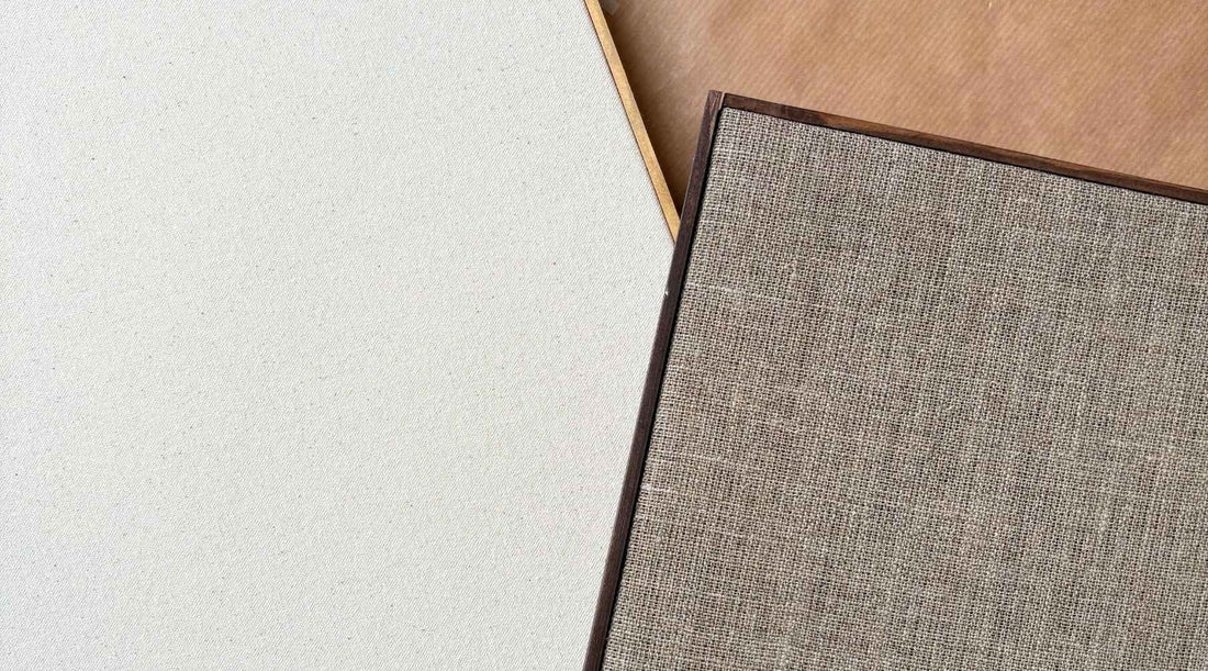 Blank canvas with a frame: What to look for before buying