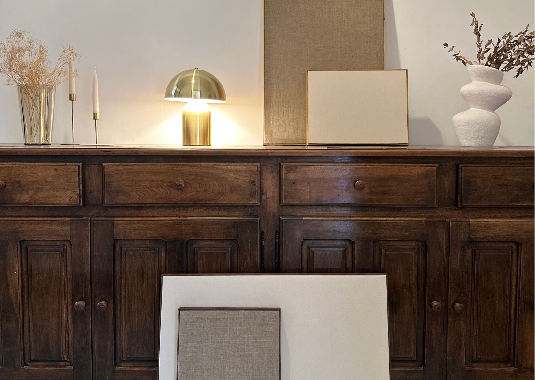 Framed canvas kits by Plan Art Kits, featuring handcrafted wooden frames and cotton or linen canvas. Foundation-only kits for artists and creatives using their own paints and tools.