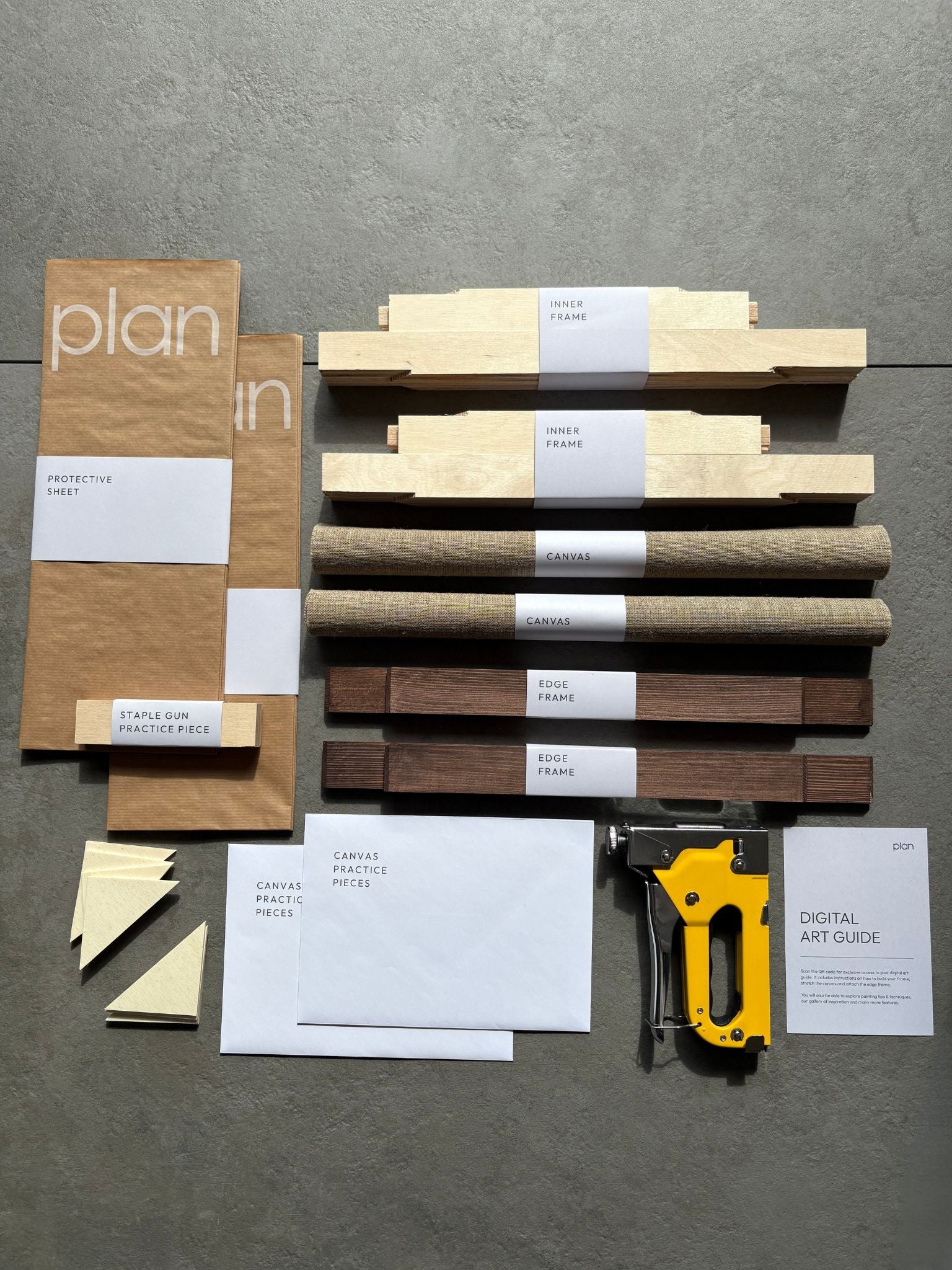 BLANK CANVAS DOUBLE KIT