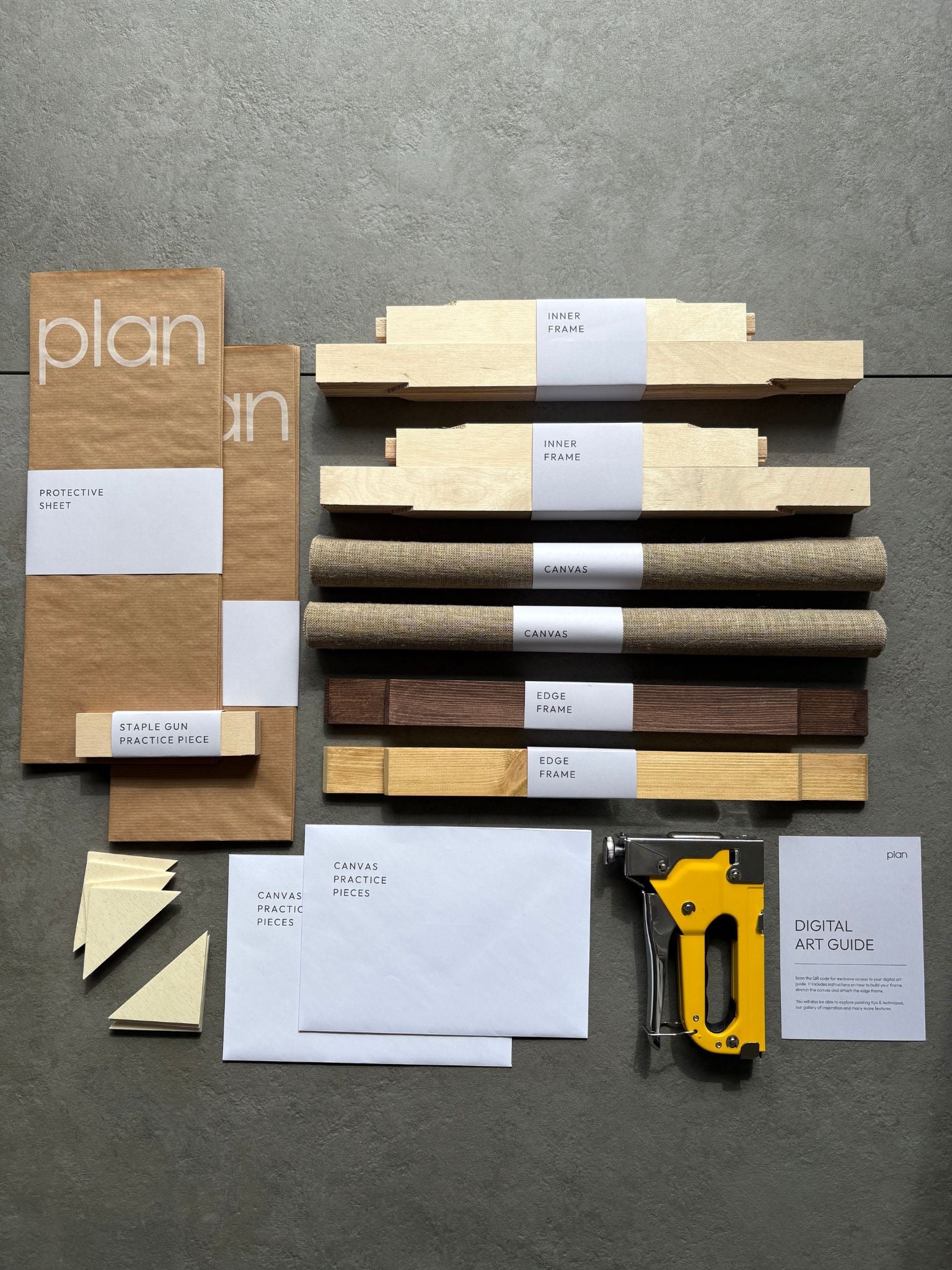 BLANK CANVAS DOUBLE KIT