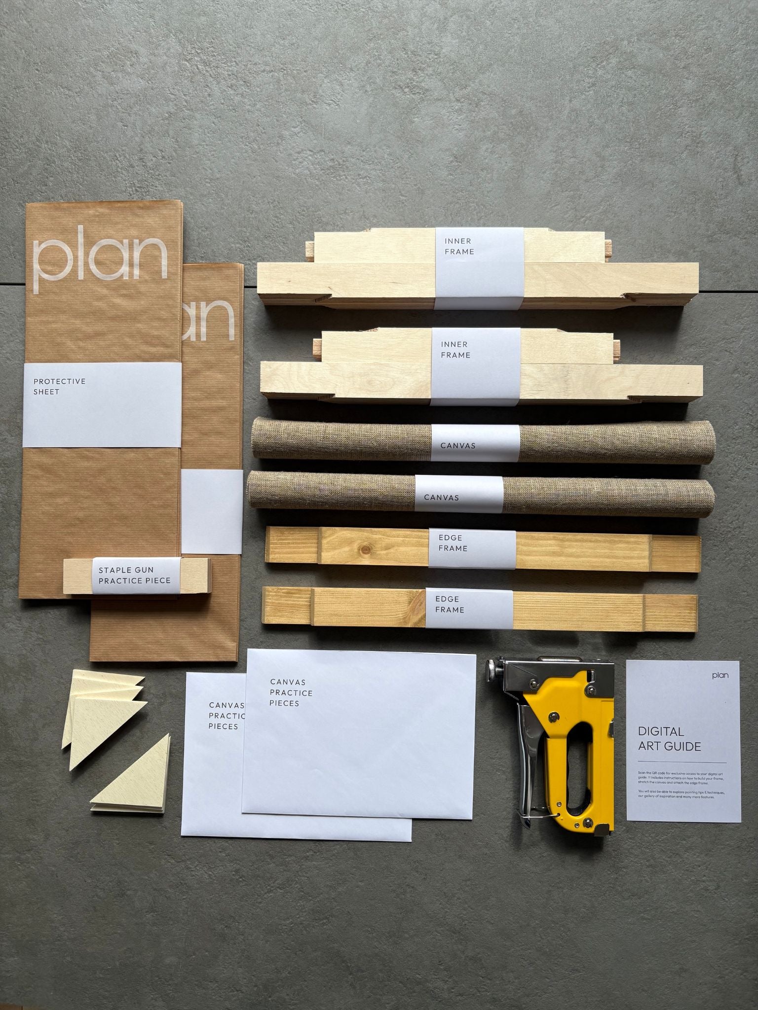 BLANK CANVAS DOUBLE KIT