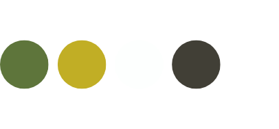 Olive colour palette from the Plan framed canvas art kit, featuring earthy green, warm olive, soft white and deep charcoal tones for nature-inspired DIY wall art.