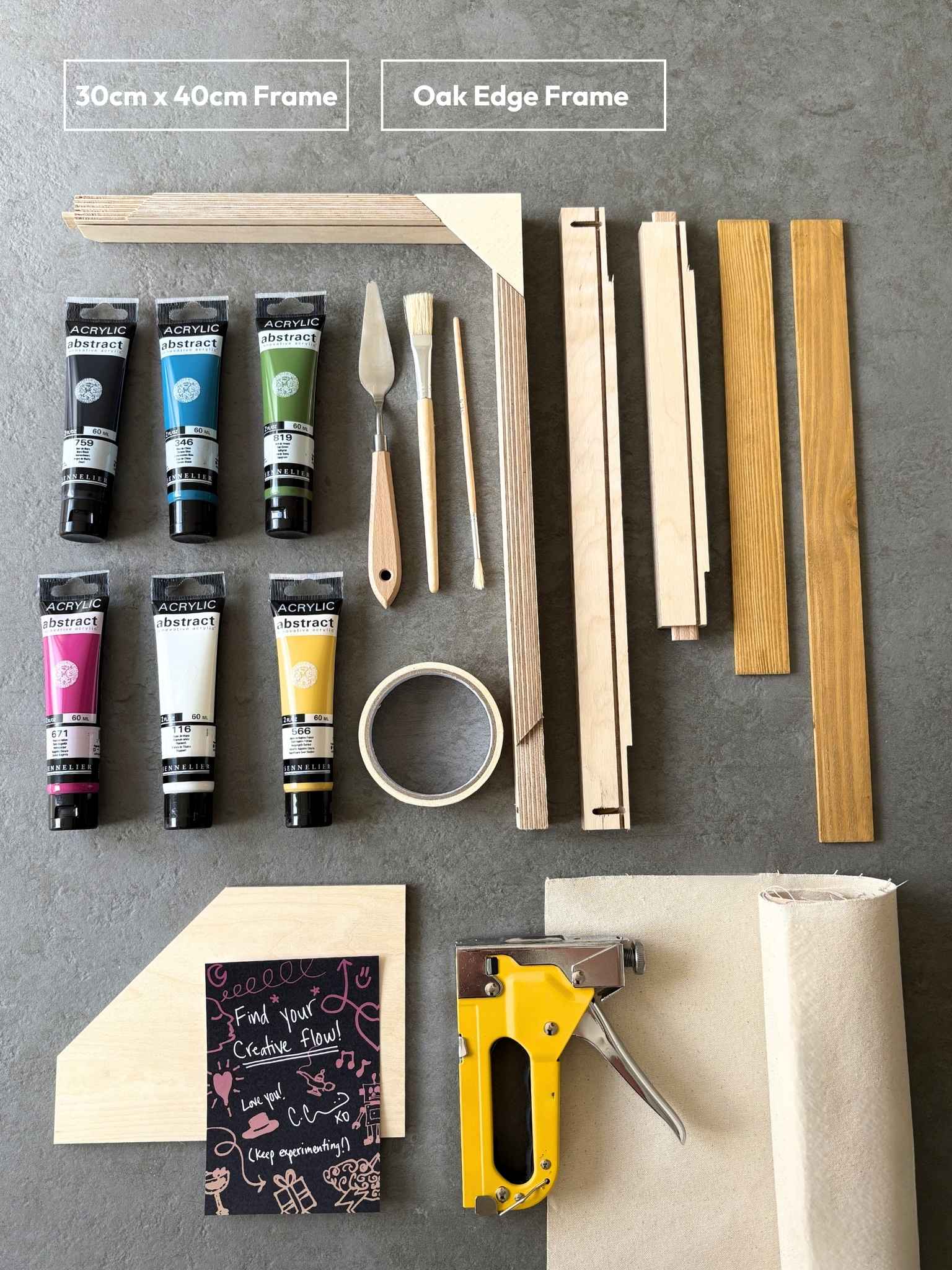 THE AUDACITY EXPERIMENT ART KIT