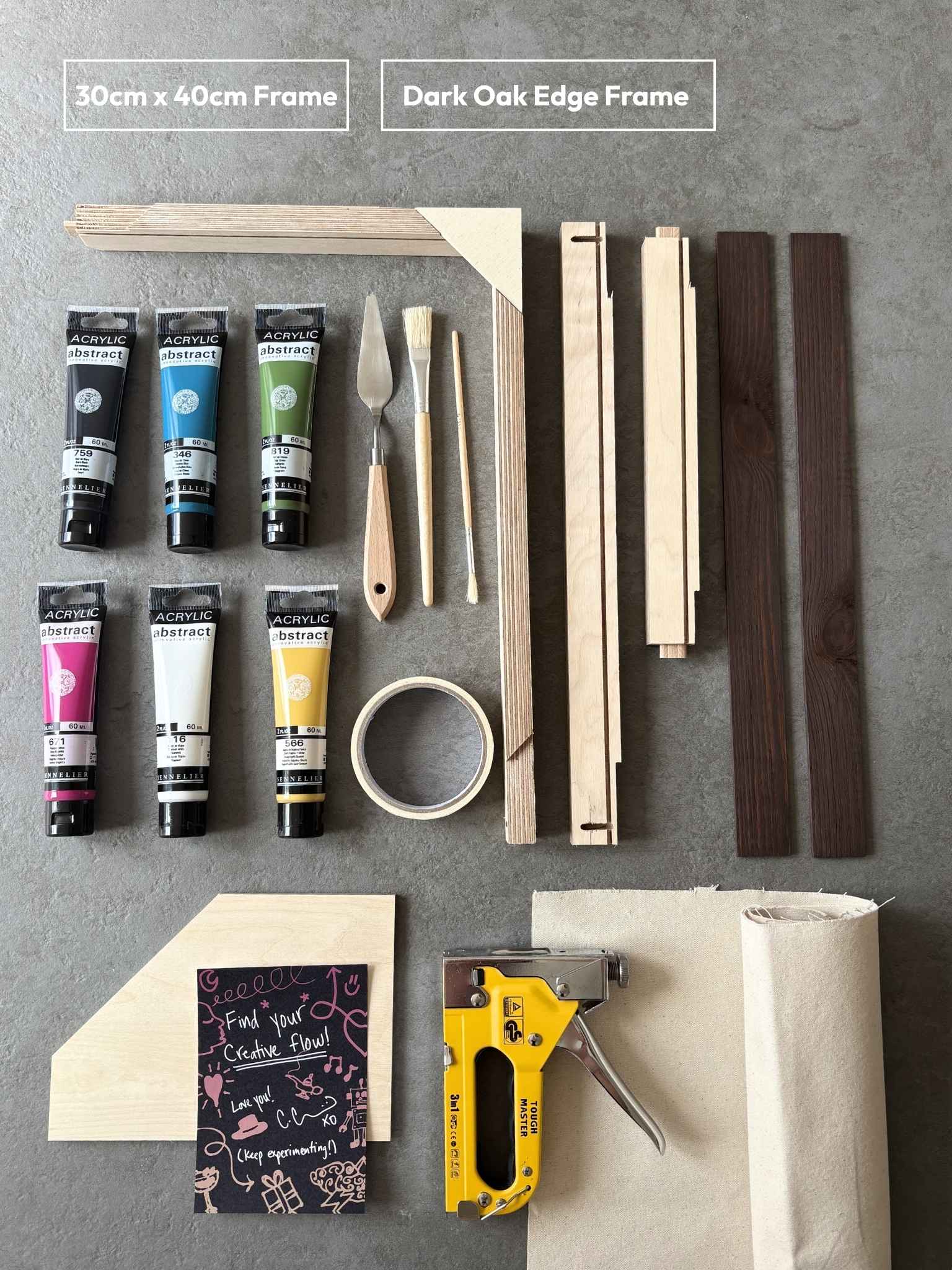 THE AUDACITY EXPERIMENT ART KIT