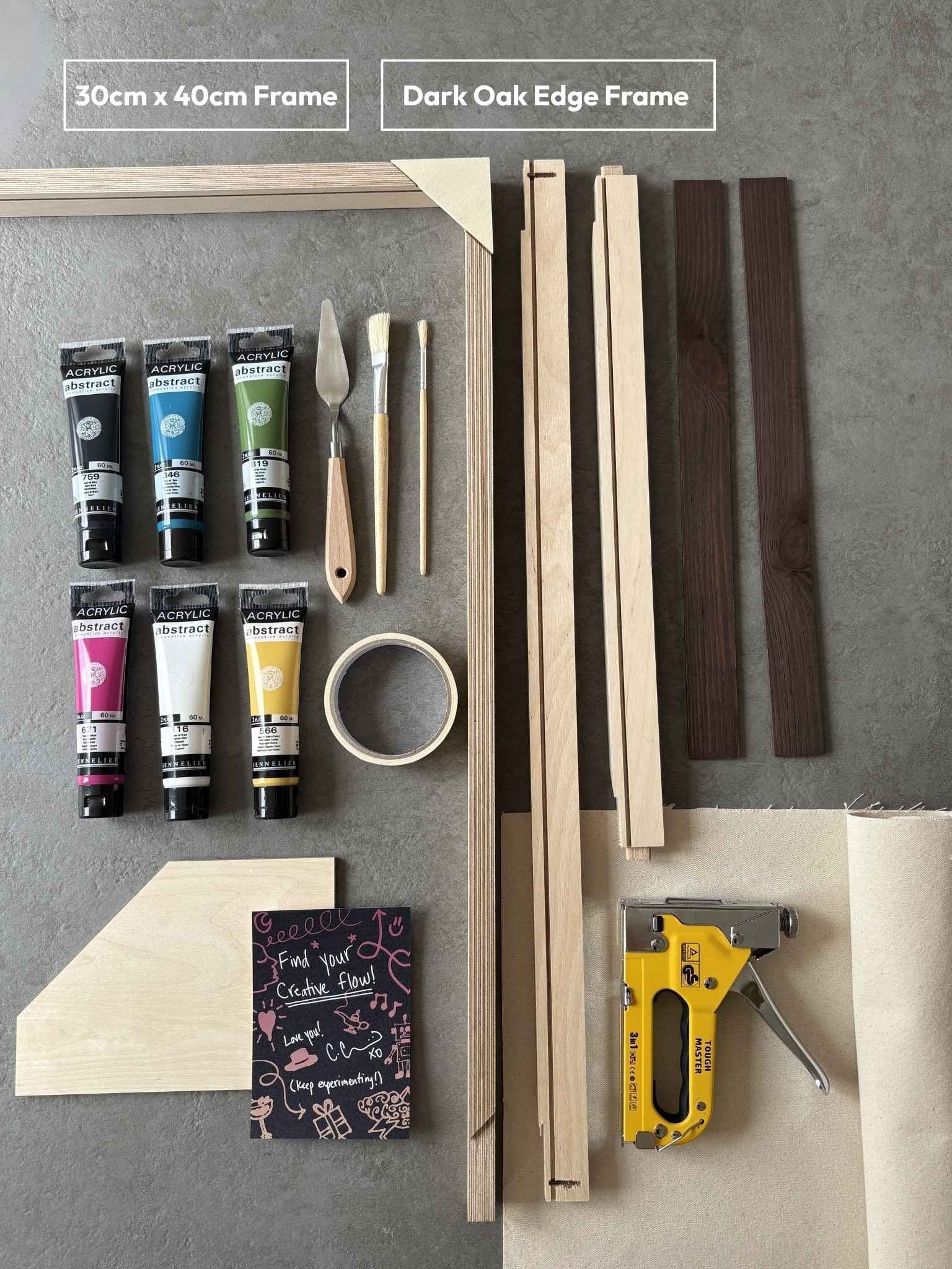 THE AUDACITY EXPERIMENT ART KIT