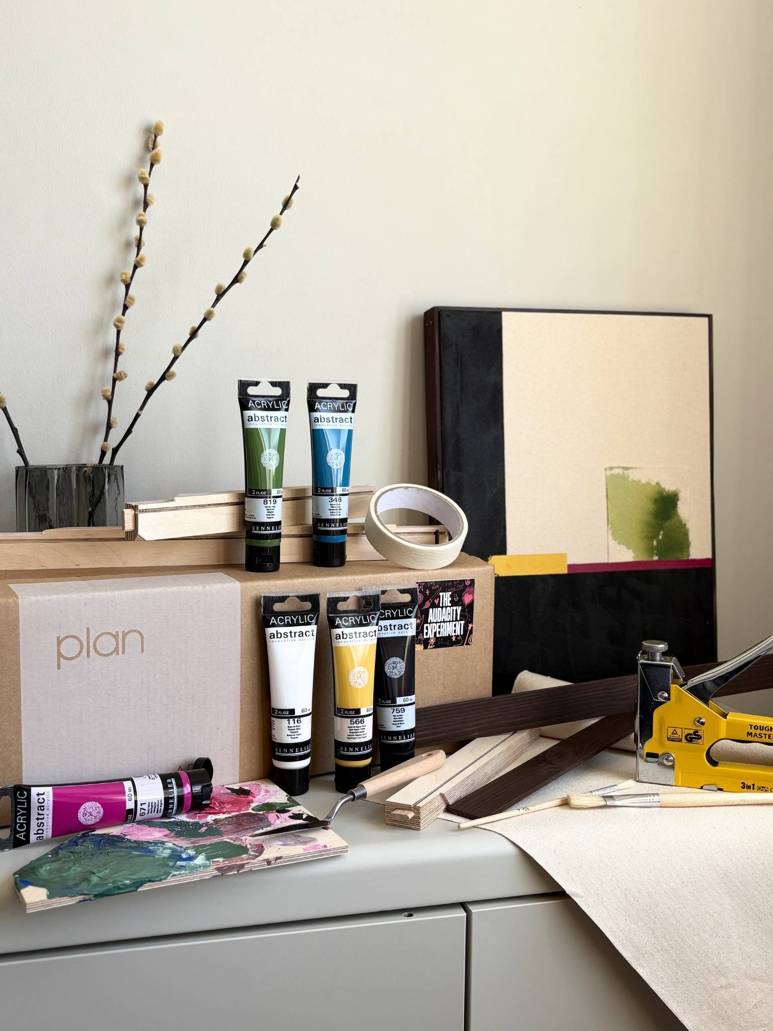 THE AUDACITY EXPERIMENT ART KIT